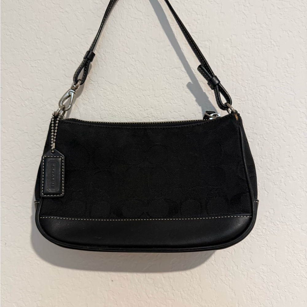 Coach Black Shoulder Bag